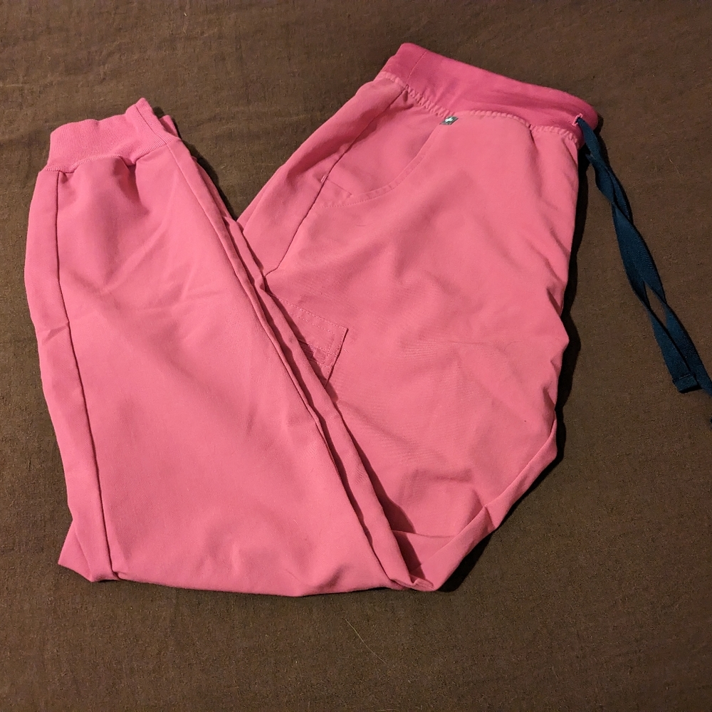 Figs Electric Orchid Zamora joggers